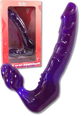 Bend over Boyfriend Dildo purple