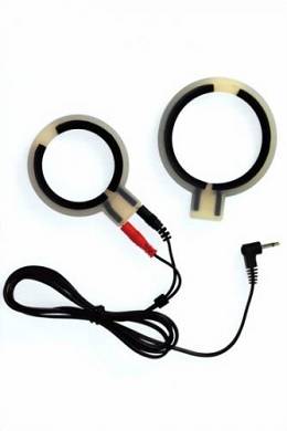 Elektro Sex Cockringe & Schlingen - Silicon Cockringe. bi-polair. 2 Stück im Set