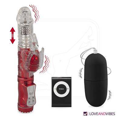 Sextoy-Set mit Vibro-Ei & Sto-Rabbit