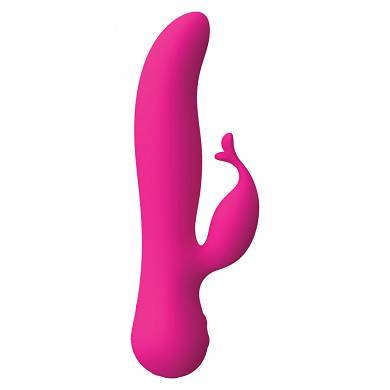 Swan - The Kissing Swan - 21 x 4 cm - in Purpurrot