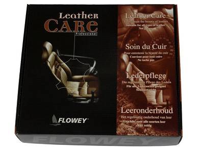 Flowey 6.8 Leder Pflege Set 4-teilig Reinigen, Pflegen, Schtzen komplett Auto