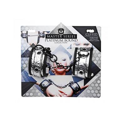 Master Series ? Verstellbare Handschellen Metallic