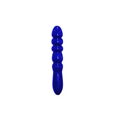 M&M Wood Production Apollon Meranti Dildo. M. blau