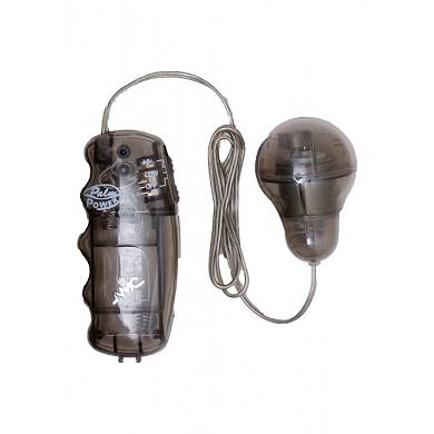 Super Juzy Vibro-Ei - 6 x 4,5 cm - in Schwarz