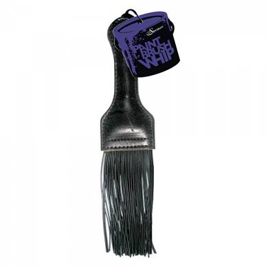 Pinsel Peitsche - in Schwarz