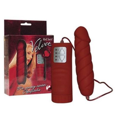 Kraftvoller Vibrator mit samtig-seidigem berzug