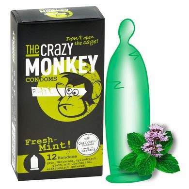 crazy monkey Fresh-Mint Kondome 12er