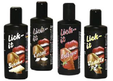 Gleitl Lick It - in 4 Geschmacksrichtungen - 100 ml
