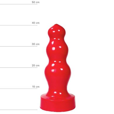 All Red Big Bubble Plug 38 x 11,5 cm