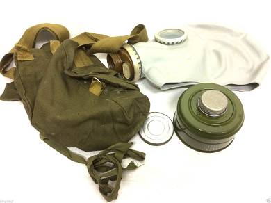 NVA SCHUTZMASKE,TASCHE,GASMASKE,Filter,ABC SCHUTZ,DDR Gas MASKE,Latex,Gasmasken