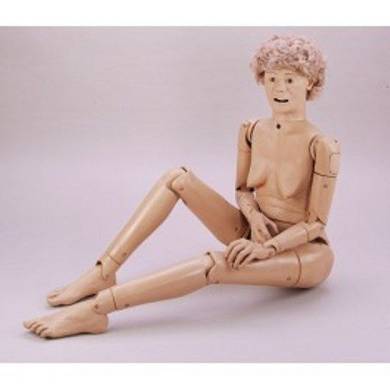 Alten Pflegepuppe, Spezialmodell, Altenpflege m. Katheter