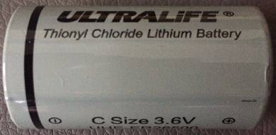 Lithium Batterie R14 3,6V Volt ER26500 9000mAh NEU R 14 Ultralife