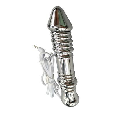 XLEATHERS ESTIM DILDO KILLER MIT REIZUNGEN 125 X Ø 2,5-3,2 mm