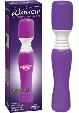 23 x 4 cm MAXI Wanachi Massager purple