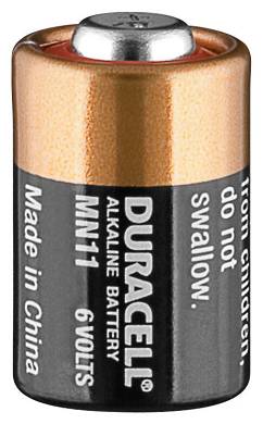 Batterie Alkali - Duracell; LR 11 (MN11) 6V Duracell 1-BL