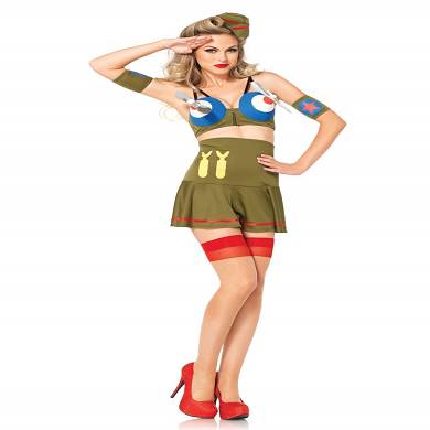 Bomber Girl - Kostm Set 4TLG.