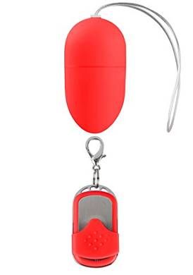 Shots Toys 10 Geschwindigkeits Fernbedienung Vibro Ei - medium - rot