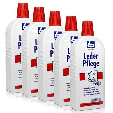 5x Dr. Becher Leder Pflege 500 ml