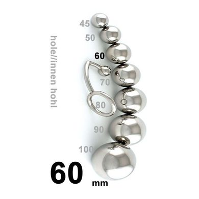 Kinkyhole innen hohle Stahlkugel - 60mm -