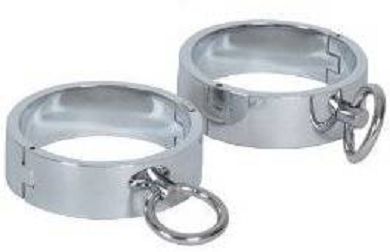 Bondage Stahl Metall Handfesseln Handschellen Hand Fesseln