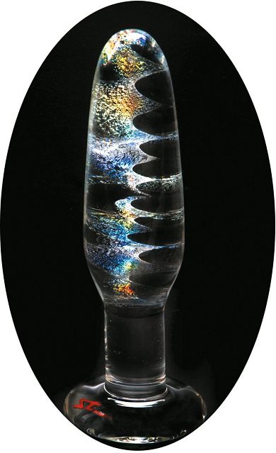 Glassvibrations Glas Plug Klein