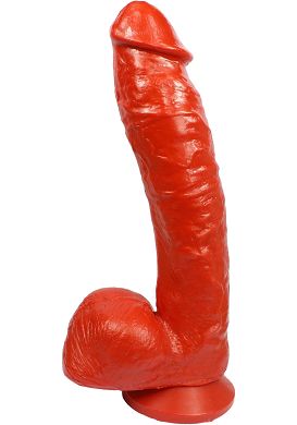 30 x 6 cm Dildo Jeffrey red