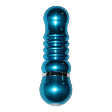 Gebogener Vibrator in Blau