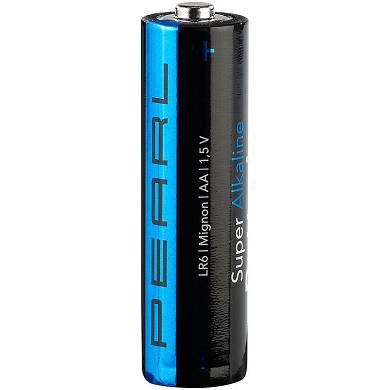 PEARL Super-Alkaline-Batterien Mignon 1,5V Typ AA, 20 Stück