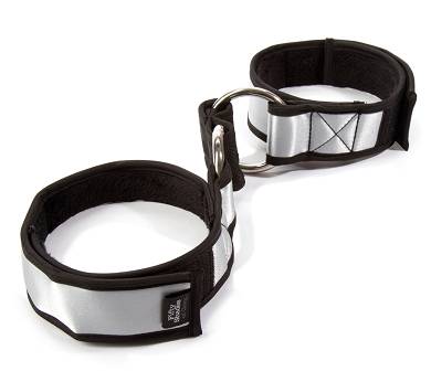 Silberfarbene Armfesseln Fifty Shades of Grey