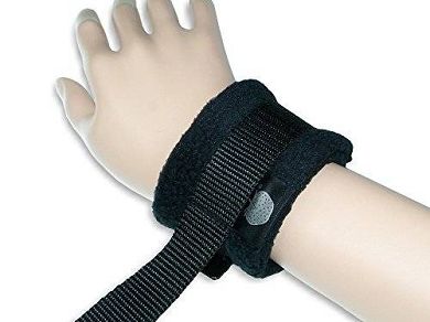 Fesseln. Bettfessel. Strawberry Company EXTREME Soft Bondage Fesselset schwarz. extra weic