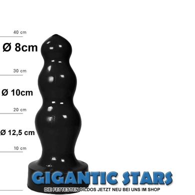 39 x 12,5 cm3 Kegel Plug Dildo Extrem - unfassbar geil