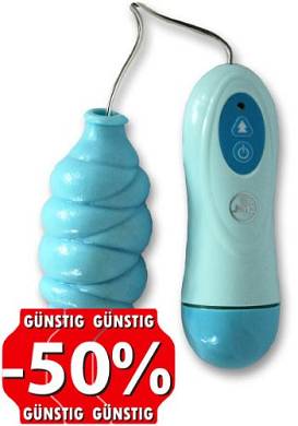 Vibro-Bullet - Wacky Wrap Bullet blue