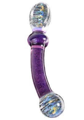 23 x 3,3 - 3,9 cm Glasdildo - Purple Lover