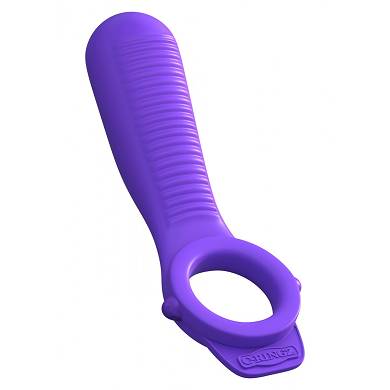 Penisring "Ride NGlide Couple" - 14 x 5 cm - in Violett