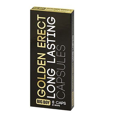 BIG BOY Golden Erect Long Lasting 8 Tabletten - fr eine lngere Erektion