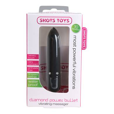 Diamond Power Bullet - Schwarz