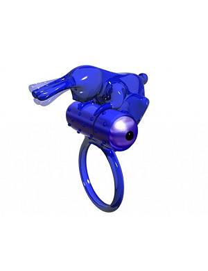 Buzz Bunny Cockring mit Vibrator-Bullet
