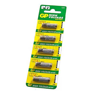 GP Hochspannungs Batterie 27A PK5 12V 5er Pack