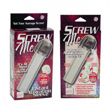 Screw Me - Instant Activation Sleeve