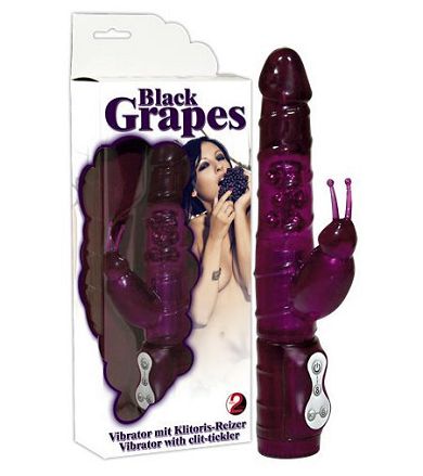 Black Grapes Perlenvibrator (lila)