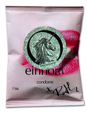 Einhorn - Kondome #forbiddenkiss - 7 Stck