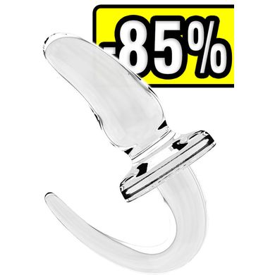 -12 x 2 - 3,6 cm Dogtail Buttplug Sono clear SUPERSALE