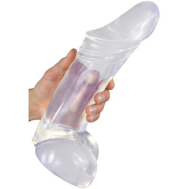 30 x 8 cm ANALE GRANDE Dildo HOLEMAX clear