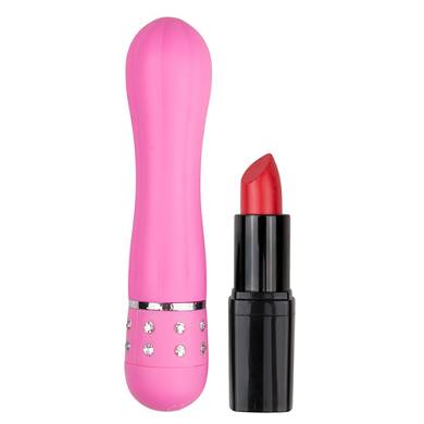 EasyToys Mini-Vibrator mit Rillen in Pink