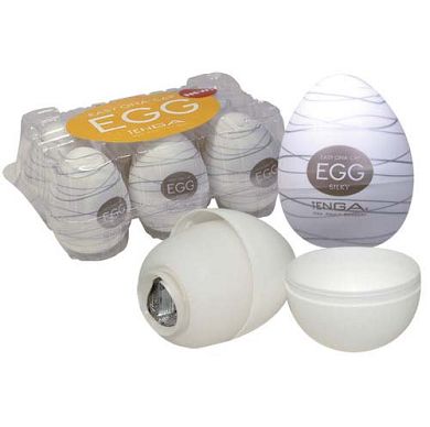 Tenga Masturbator - Egg Silky 6er