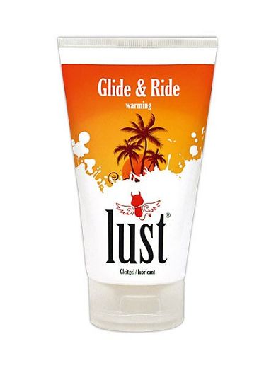 Gleitgel: LUST Glide&Ride, wrmend (150ml)