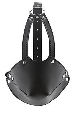 Bondage Maske mit Mund Knebel