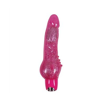 NS Novelties STARLIGHT GEMS ARIES - Dildo - pink - aus Körperverträglichem TPE -