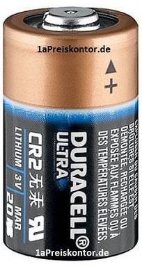 Batterie CR2 Duracell Ultra 3V Lithium Duralock - DLCR2 ELCR2 CR15H270 CR17355