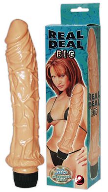 24 x 3,5 - 4 cm Vibrator REAL DEAL BIG